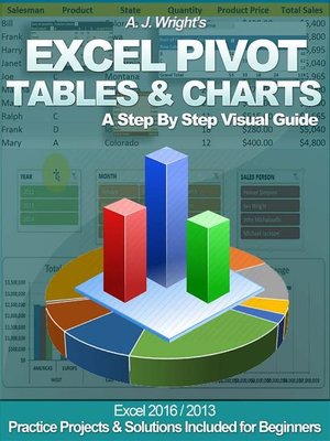 cover image of Excel Pivot Tables & Charts--A Step by Step Visual Guide